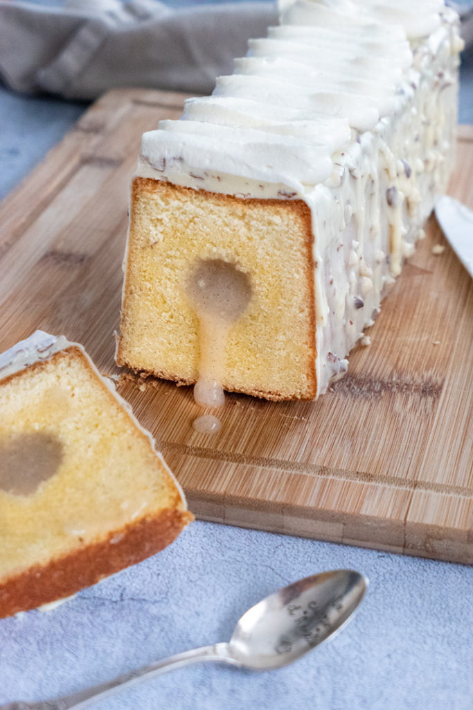 Cake insert poire et crème d’amandes