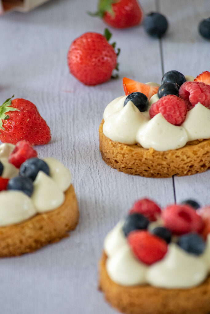 Sablé breton aux fruits rouges